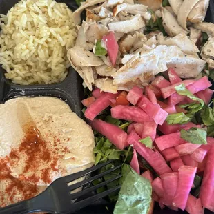Chicken Shawarma Plate