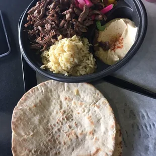 Beef Shawarma Plate