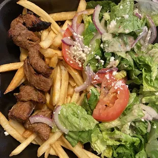 steak, food