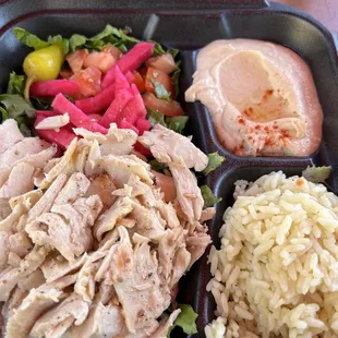 Chicken Shawarma Plate