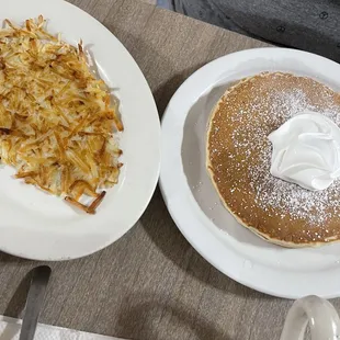 Original buttermilk &amp; hashbrowns