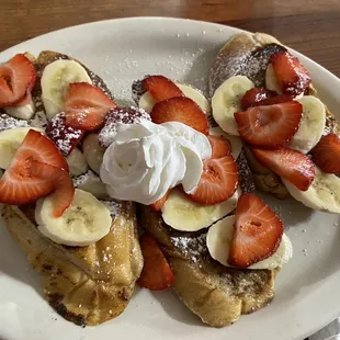 Strawberry/banana French toast