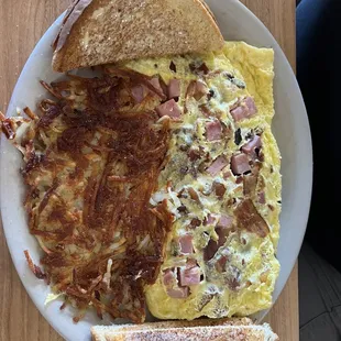 Bacon and Cheese Omelette