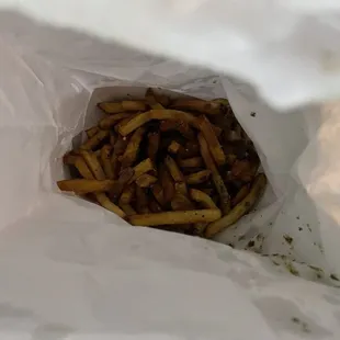 Basket of Garlic Fries