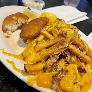 Fish and Chip (cheesy style)