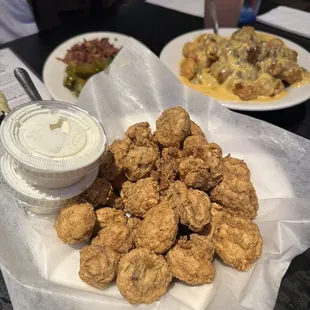 Fried mushrooms