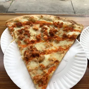 Buffalo chicken pizza