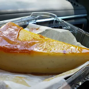 caramel cheesecake was good