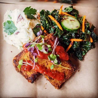 Veggie Loaf Plate (vegetarian)