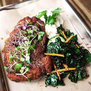 Chicken Schnitzel Plate