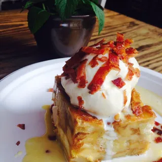 Caramel Apple Bread Pudding