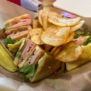 Club sandwich...