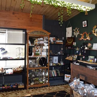 All the different crafts and items The Broom Circle has when you first walk in!