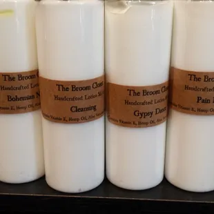 Handmade lotion using the best essential oils.