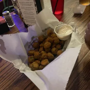 Fried okra