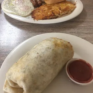 Rockford breakfast and breakfast burrito
