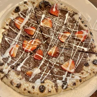Nutella pizza