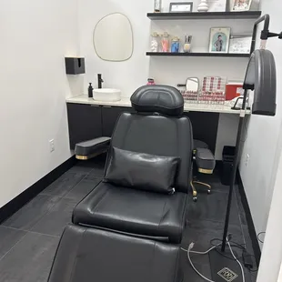 Permanent makeup area