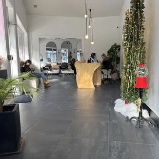 Front waiting area