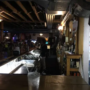 The bar from the swing