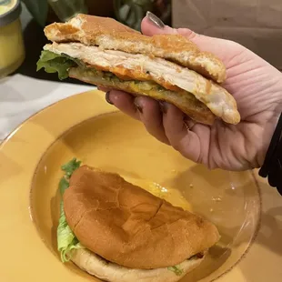 Grilled Chicken Burger