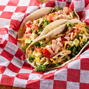 Chicken and Avocado Tacos