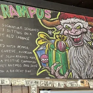 Krampus Burger - December special