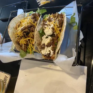 Beef tacos