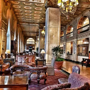 Hotel lobby