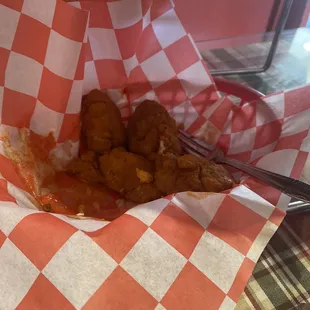 Buffalo Boneless Chicken Wings