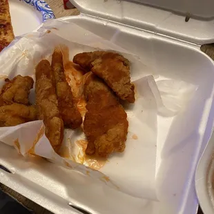"Buffalo" chicken tenders