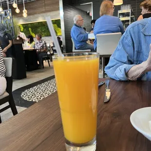 Fresh squeezed OJ
