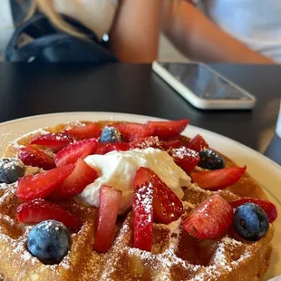 Strawberry Waffle