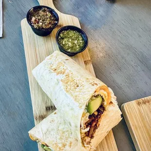 Breakfast Burrito w/Avocado