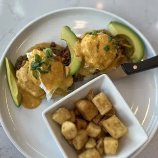 Chorizo Benedict