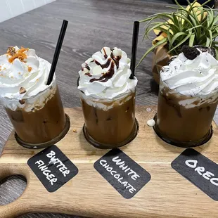 Iced Coffee flight