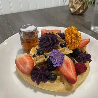 Ube' Waffle with a Twist