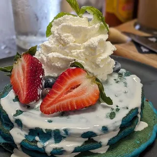 Blue Velvet Pancakes
