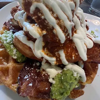 Locked N' Loaded Chicken & Waffles