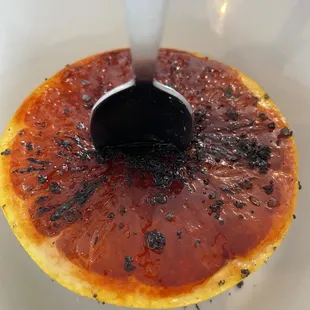 Special: crème brûlée grapefruit