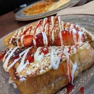 Stuffed Strawberry French Toast