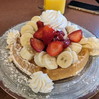 Strawberry Banana Waffle