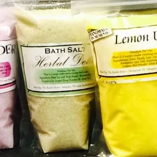 Take your bath up a notch or three with our bath salts.