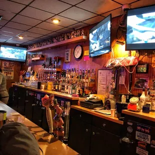 View from bar.