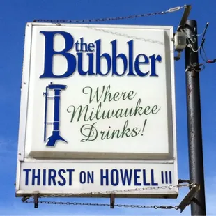 Check out The Bubbler on Howell in Bay View