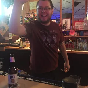 If you are ever looking for a hi-five, this guy can help you out