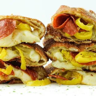 Born in WV for our awesome coal miners!  We made a slight twist to our pep rolls and deep fried them.  A crunchy, cheesy way to enjoy!