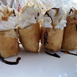 Fried Banana Cheesecake!