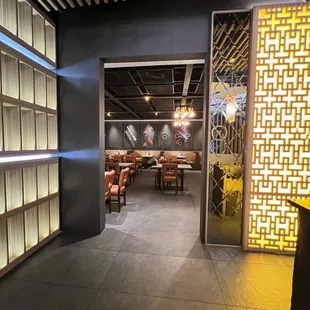 Entrance from Lemongrass Asian Cuisine