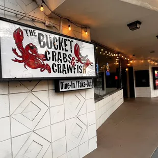 outside of the restaurant